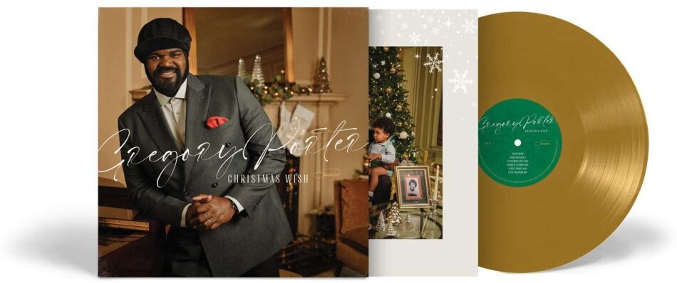 Gregory Porter - Christmas Wish Édition Limitée, Gold Colored Vinyl, LP