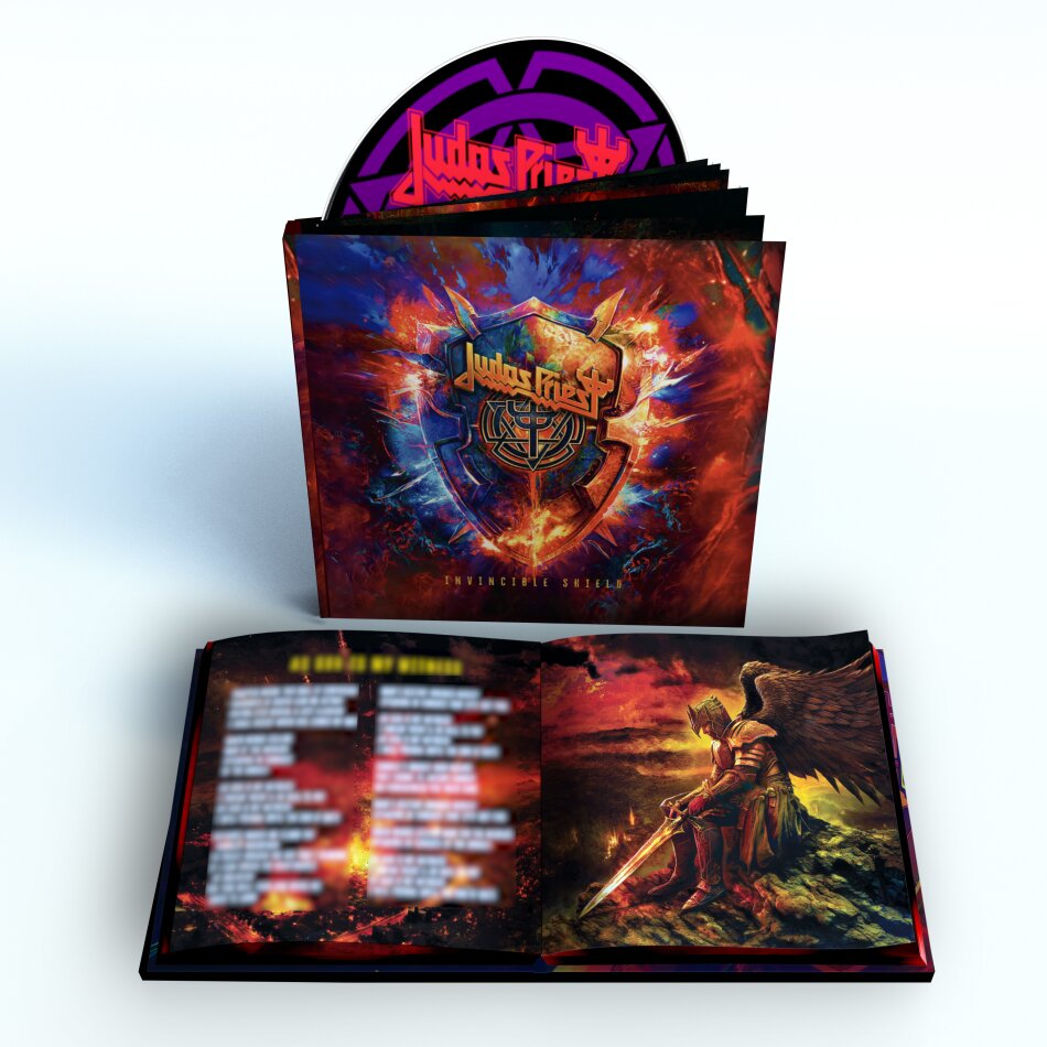Judas Priest - Invincible Shield Hardback Deluxe CD