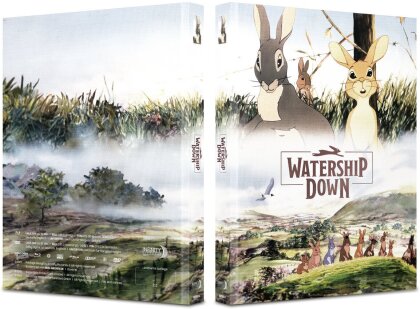 Watership Down (1978) (Cover C, Limited Edition, Mediabook, Blu-ray + DVD)