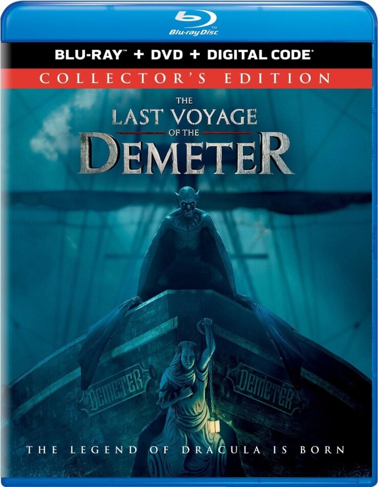 The Last Voyage of the Demeter (2023) Collector's Edition, Blu-ray + DVD