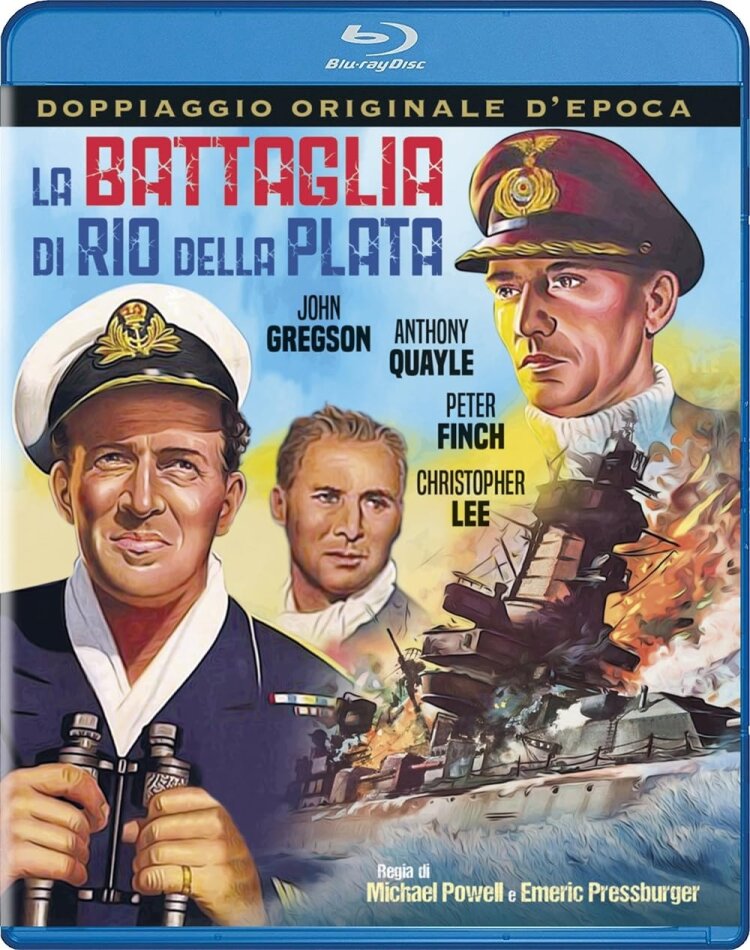 La battaglia di rio della plata (1956) Doppiaggio Originale d'Epoca