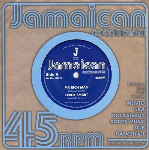 Leroy Smart - Mr Rich Man / Version 7" Single