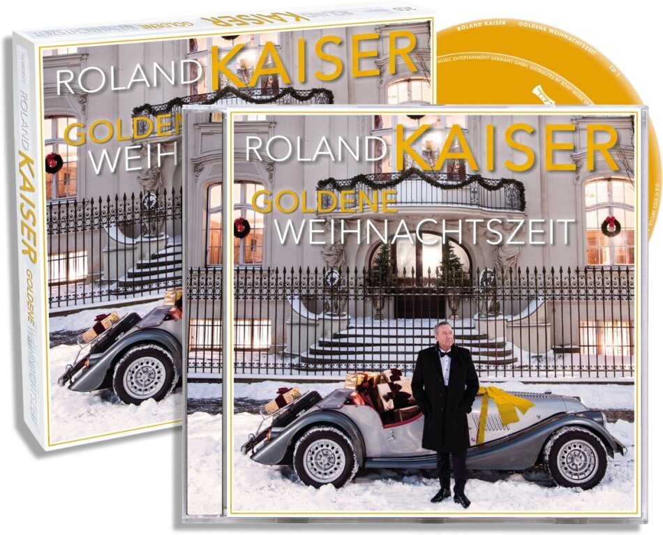 Roland Kaiser - Goldene Weihnachtszeit Limited Edition, Gold Vinyl Erstauflage, 2 CDs