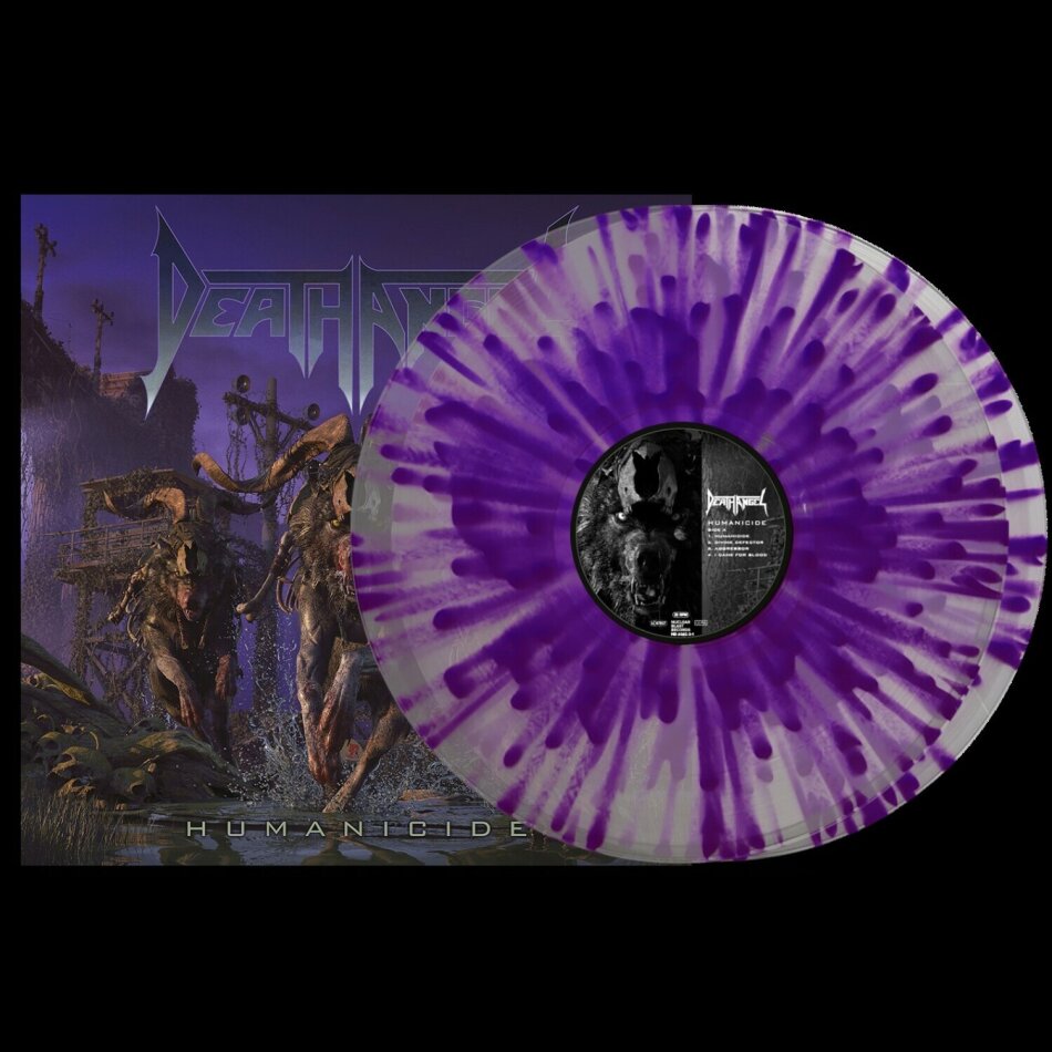 Death Angel - Humanicide 2023 Reissue, Nuclear Blast, Clear Purple Splatter Vinyl, 2 LPs