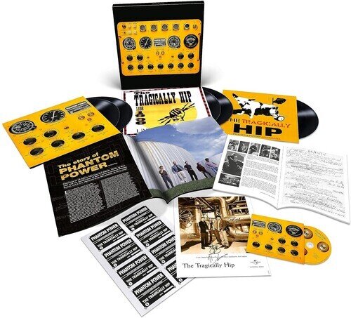 The Tragically Hip - Phantom Power 2023 Reissue, Édition 25ème Anniversaire, 5 LP + Blu-ray