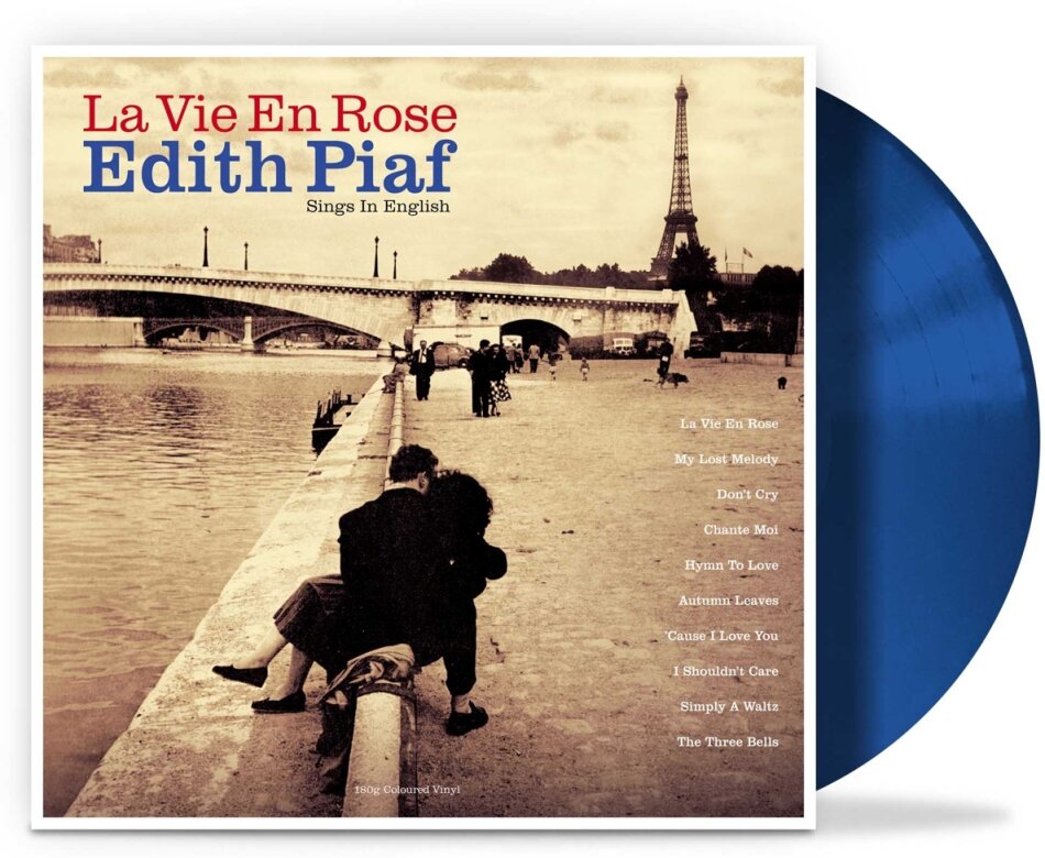 Edith Piaf - La Vie En Rose: Edith Piaf Sings In English Not Now UK, Colored, LP