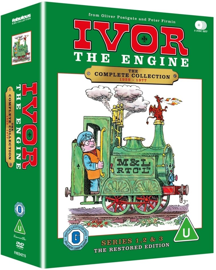 Ivor the Engine - The Complete Collection 1959-1977 5 DVDs