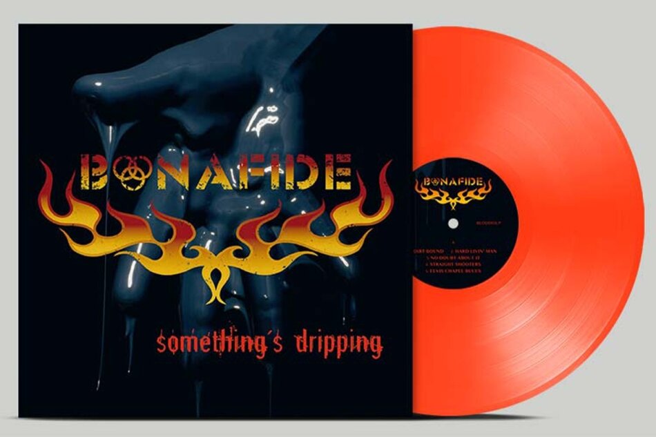 Bonafide - Somethings Dripping 2023 Reissue, Neon Orange Tsp Vinyl, LP