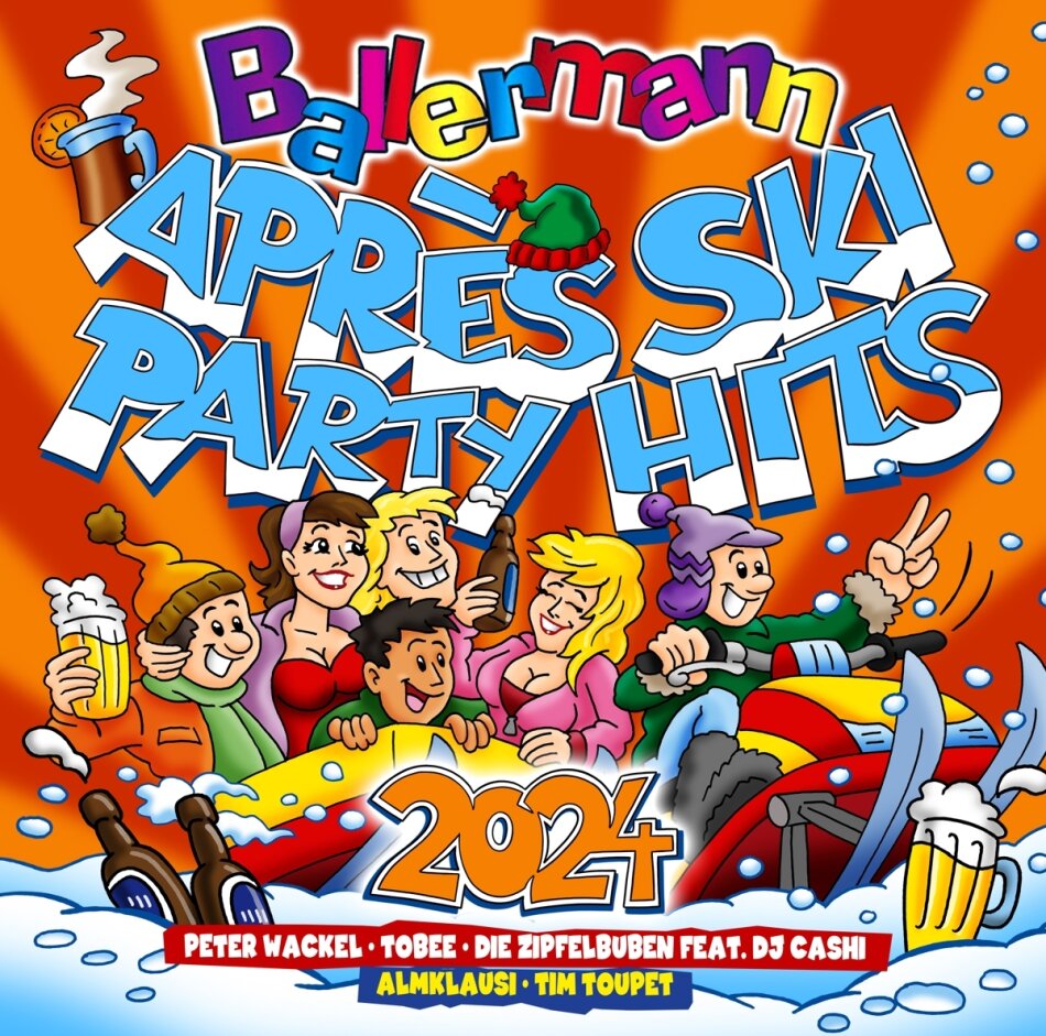 Ballermann Apres Ski Party Hits 2024 2 CDs