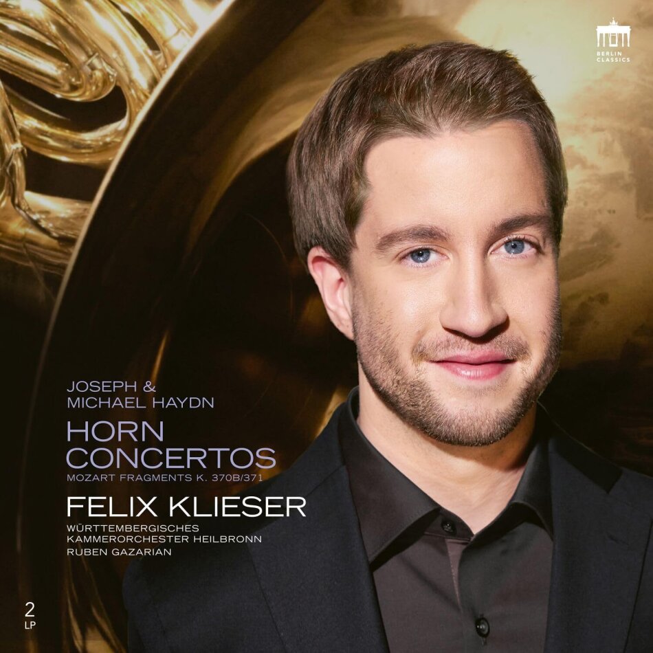 Franz Joseph Haydn (1732-1809), Michael Haydn (1737-1806), Felix Klieser & Württembergisches Kammerorchester - Horn Concertos - Hornkonzerte 2 LPs