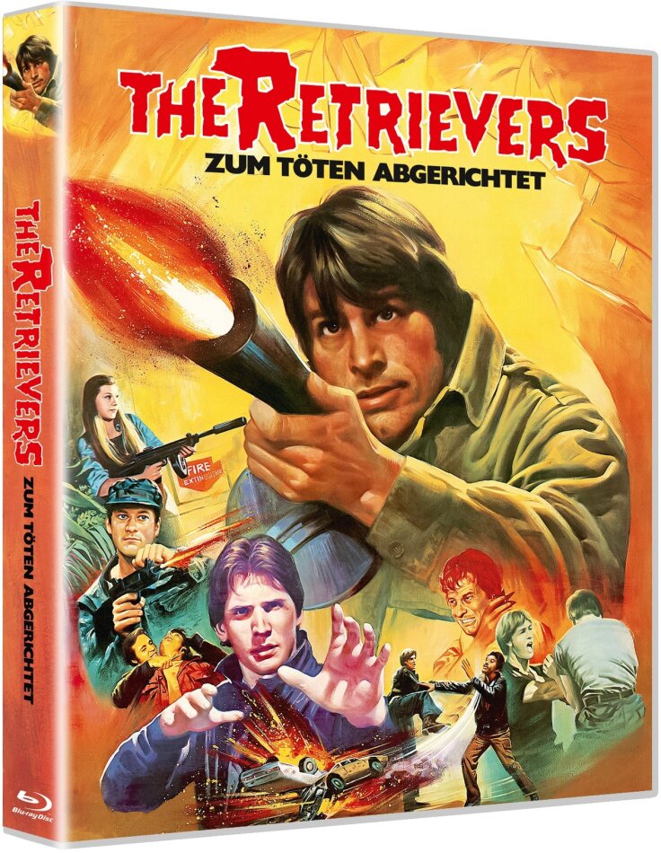 The Retrievers - Zum Töten abgerichtet (1982) Cover A, Scanavo Box, Coperta reversibile, Edizione Limitata, Uncut