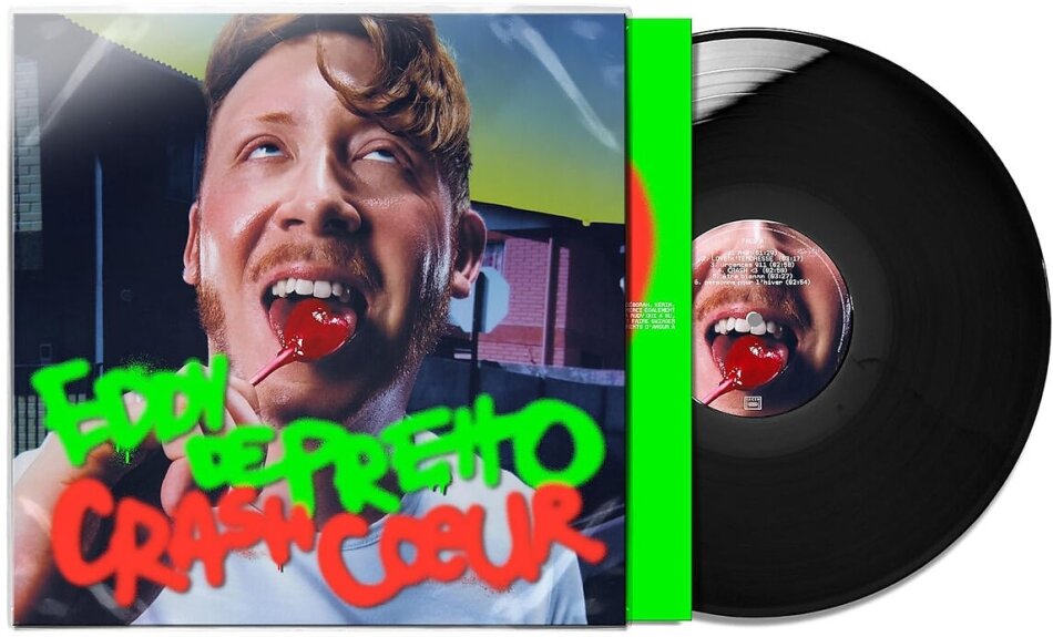 Eddy De Pretto - Crash Coeur POCHETTE EN PVC IMPRIMEE, LP
