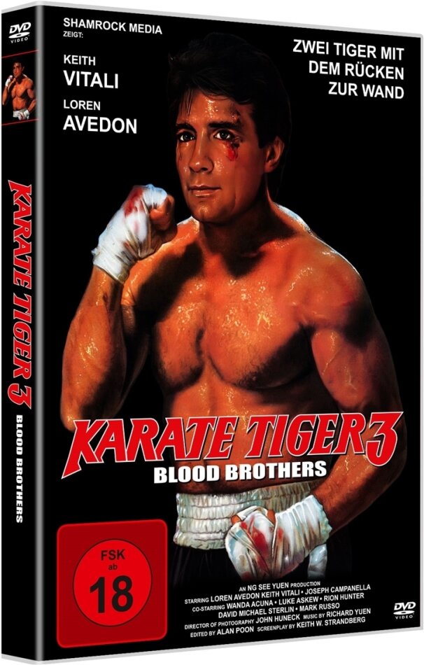 Karate Tiger 3 - Blood Brothers (1990) Cover A