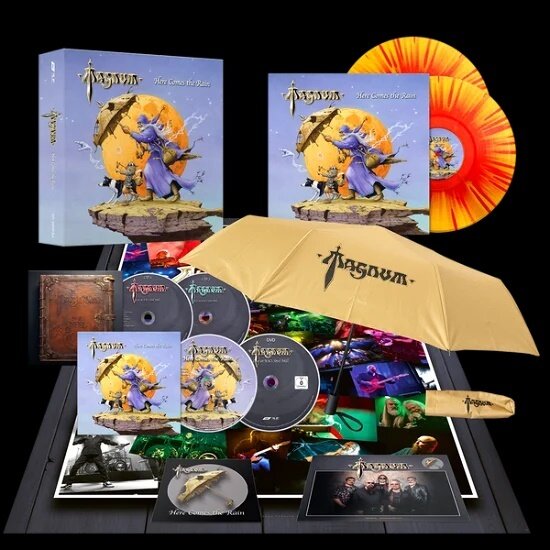 Magnum - Here Comes The Rain Boxset, 3 CDs + 2 LPs + DVD