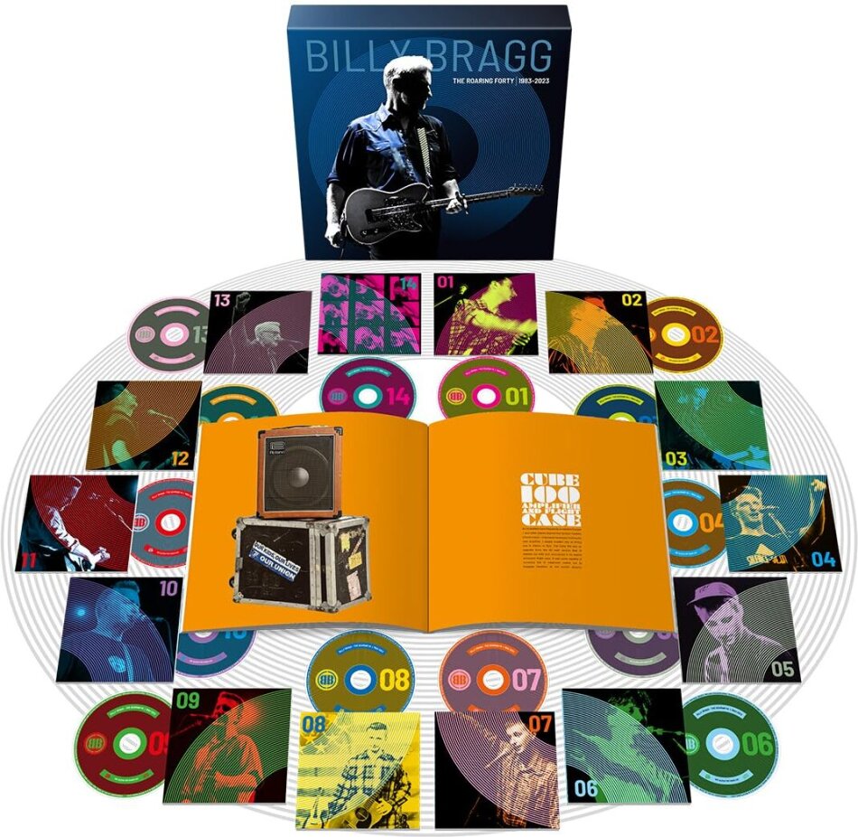 Billy Bragg - Roaring Forty: 1983-2023 14 CDs