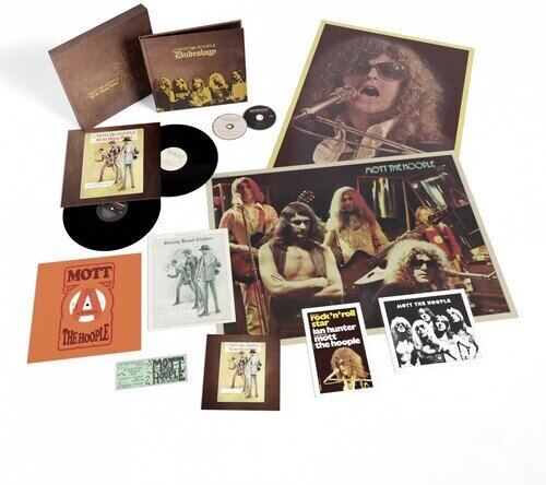 Mott The Hoople - All The Young Dudes 2023 Reissue, + Poster, with Book, Madfish Records UK, 50th Anniversary Edition, 4 LPs