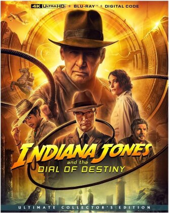 Indiana Jones and the Dial of Destiny (2023) (Ultimate Collector's Edition, 4K Ultra HD + Blu-ray)