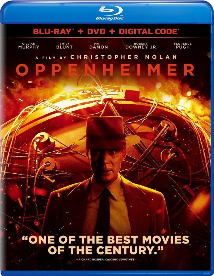 Oppenheimer (2023) 2 Blu-rays + DVD