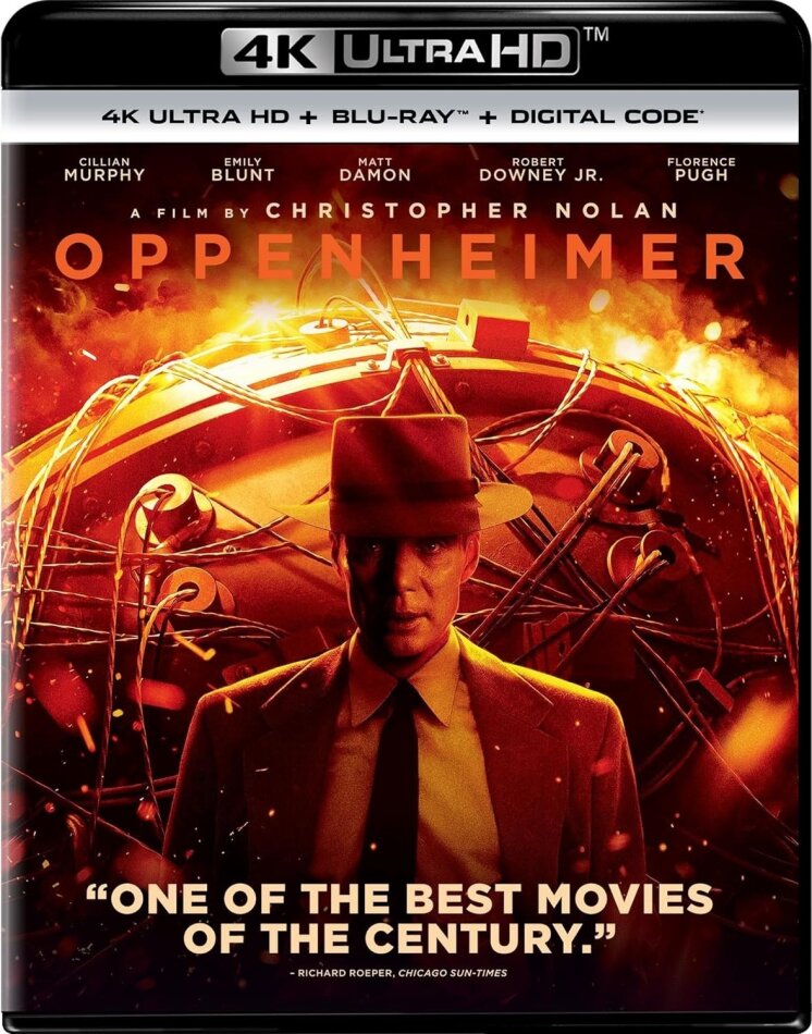 Oppenheimer (2023) 4K Ultra HD + 2 Blu-rays