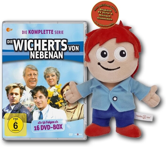 Die Wicherts von Nebenan - Die komplette Serie + Mainzelmännchen, Edizione Limitata, 16 DVD