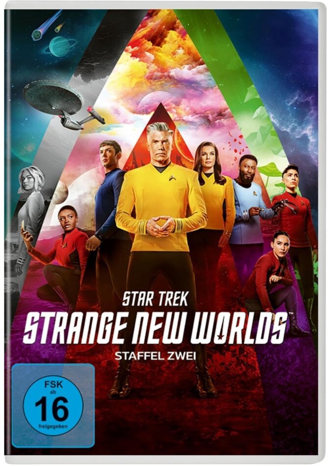 Star Trek: Strange New Worlds - Staffel 2 4 DVDs