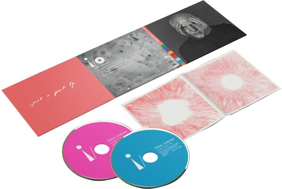 Peter Gabriel - I/O CD 1: Bright Side Mix, CD 2: Dark-Side Mix, Blue & Pink, 2 CDs