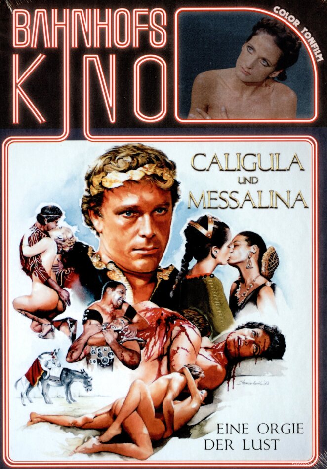 Caligula und Messalina (1981) Cover B, Limited Edition, Mediabook, Blu-ray + DVD