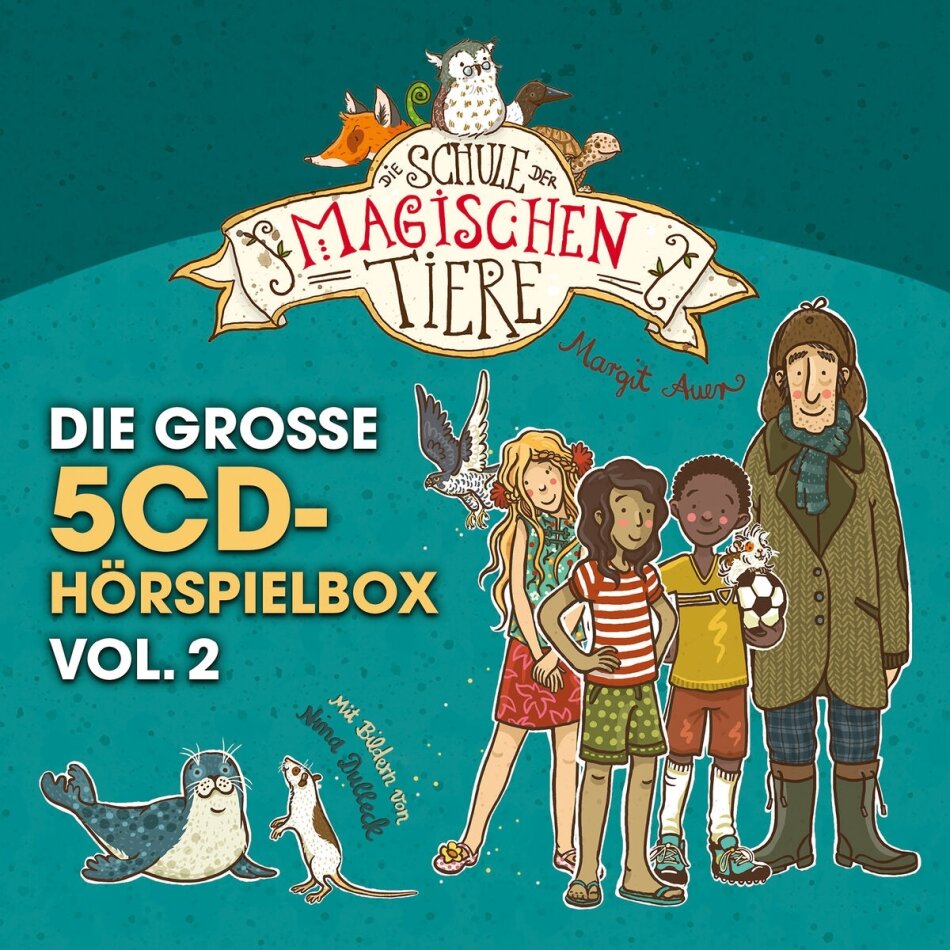 Die Schule Der Magischen Tiere - DIE GROßE 5CD HÖRSPIELBOX VOL. 2 5 CD