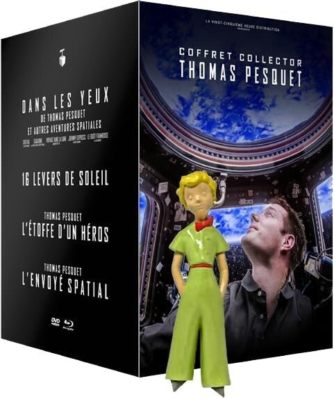 Thomas Pesquet - L'intégrale de la mission Proxima + Goodies, Édition Collector Limitée, 3 Blu-ray + 3 DVD + CD