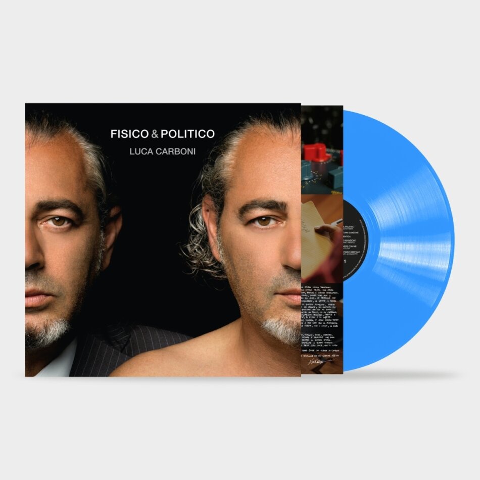 Luca Carboni - Fisico & Politico 2023 Reissue, Autographed, Blue Vinyl, LP