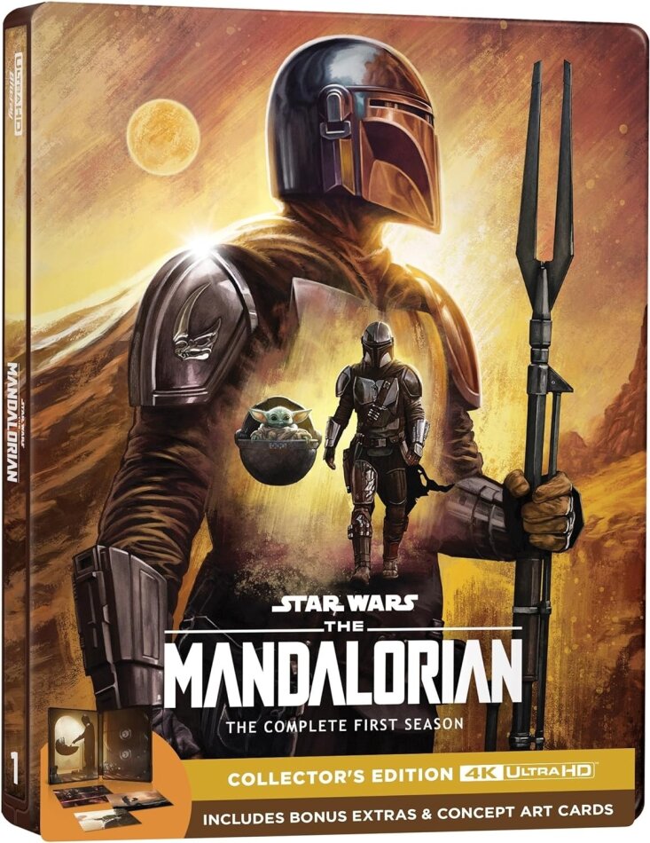 The Mandalorian - Season 1 Limited Collector's Edition, Steelbook, 2 4K Ultra HDs