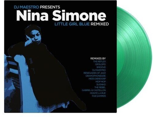 DJ Maestro & Nina Simone - Little Girl Blue Remixed 2023 Reissue, Music On Vinyl, Limited to 1000 Copies, Green Vinyl, 2 LPs