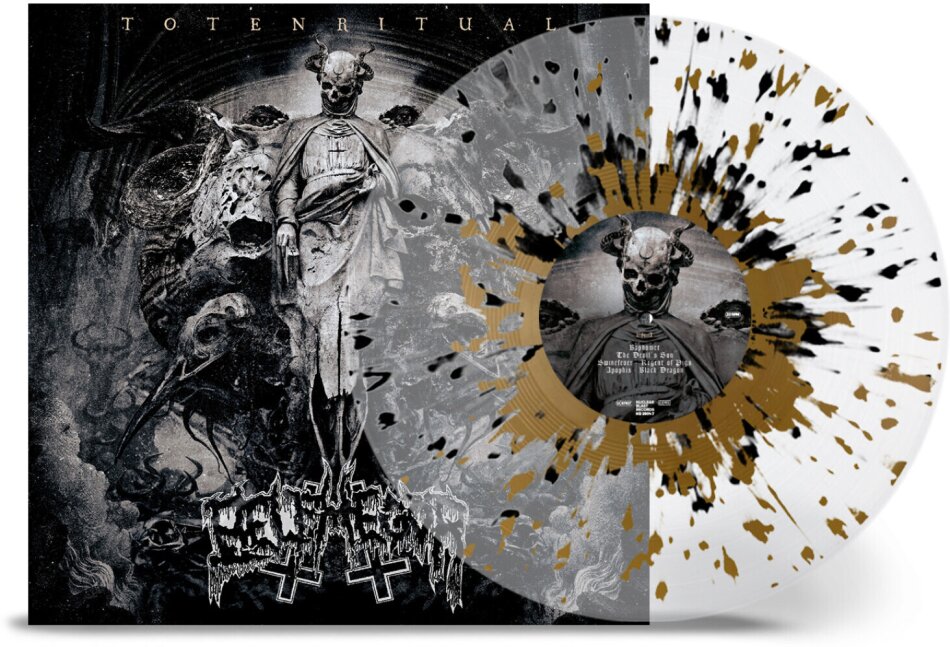 Belphegor - Totenritual 2023 Reissue, Nuclear Blast, Limited Edition, Clear Gold-Black Splatter Vinyl, LP