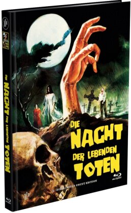 Die Nacht der lebenden Toten (1968) (Cover C1, Edizione Limitata, Mediabook, Uncut, Blu-ray + DVD)