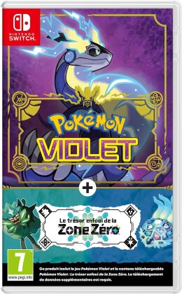 Pokémon Violet + Pass d'extension Le trésor enfoui de la Zone Zéro