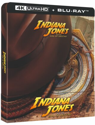 Indiana Jones e il quadrante del destino (2023) (Edizione Limitata, Steelbook, 4K Ultra HD + Blu-ray)