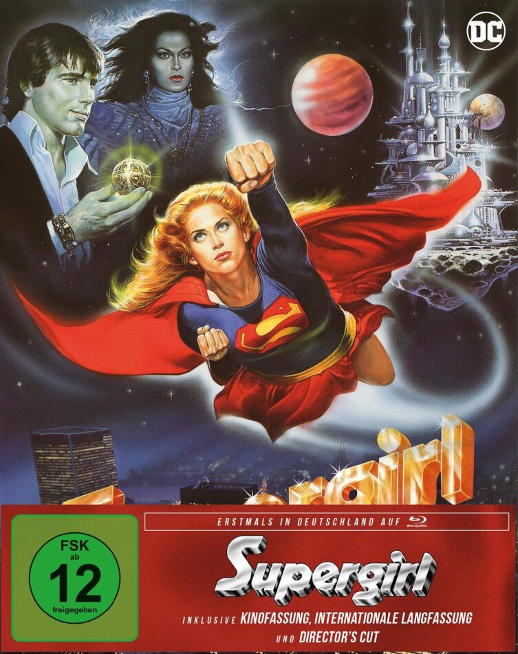 Supergirl (1984) Cover A, Director's Cut, Kinoversion, Langfassung, Mediabook, 2 Blu-rays