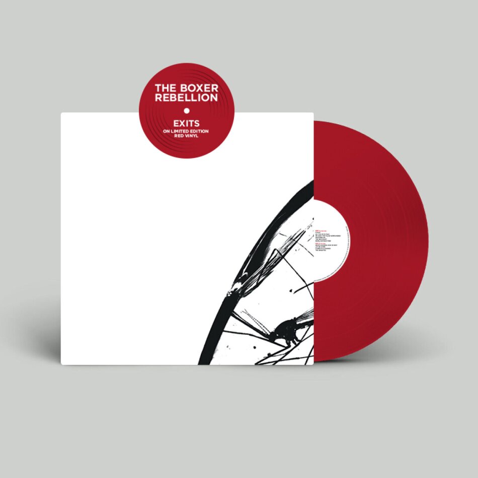 The Boxer Rebellion - Exits 2023 Reissue, Limited Edition, Remastered, Red V9inyl, LP