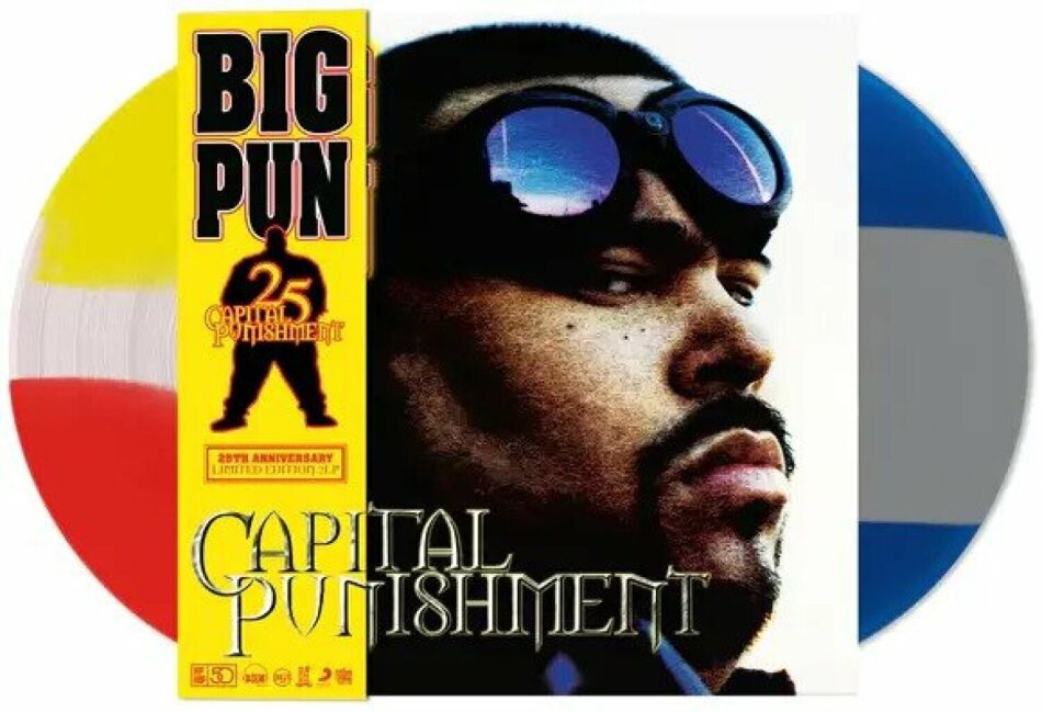 Big Pun - Capital Punishment 2023 Reissue, Get On Down, 25th Anniversary Edition, 2 LPs