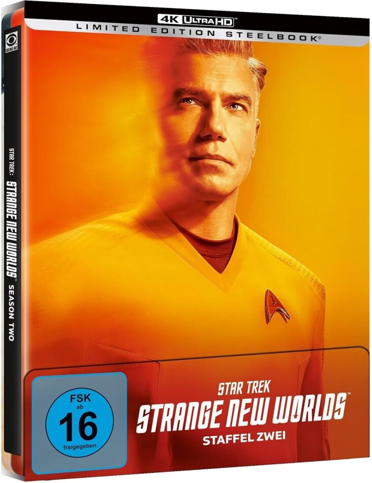 Star Trek: Strange New Worlds - Staffel 2 Limited Edition, Steelbook, 3 4K Ultra HDs