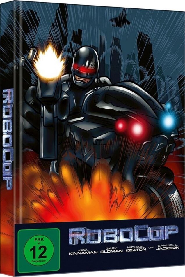 RoboCop (2014) Cover A, Limited Edition, Mediabook, Blu-ray + DVD