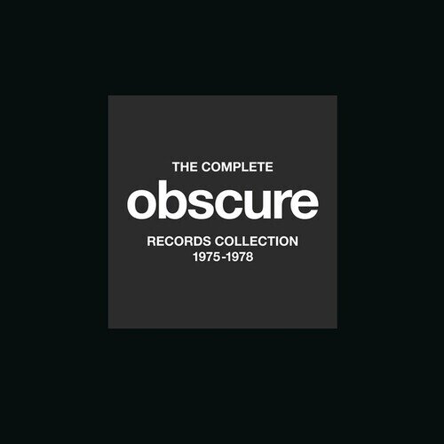 Complete Obscure Records Collection Boxset, Limited Edition, 10 CDs