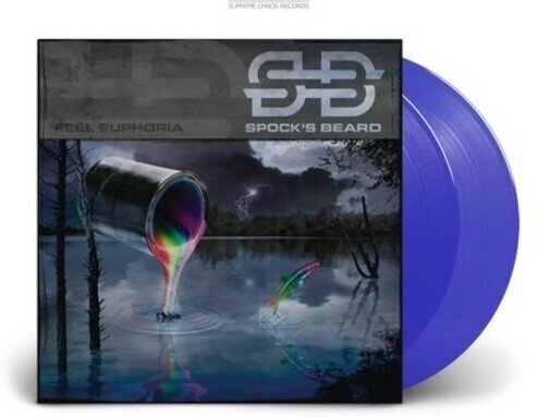 Spock's Beard - Feel Euphoria 2023 Reissue, Édition 20ème Anniversaire, Édition Limitée, Transparent Blue Vinyl, 2 LP