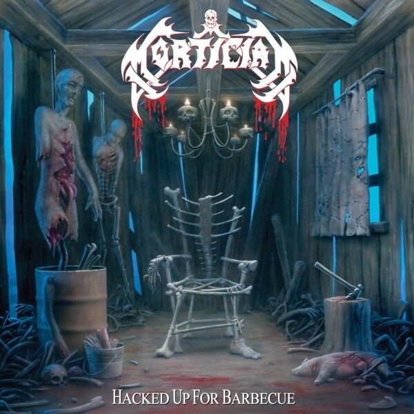 Mortician - Hacked Up For Barbecue 2023 Reissue, Relapse, White Vinyl, 2 LPs