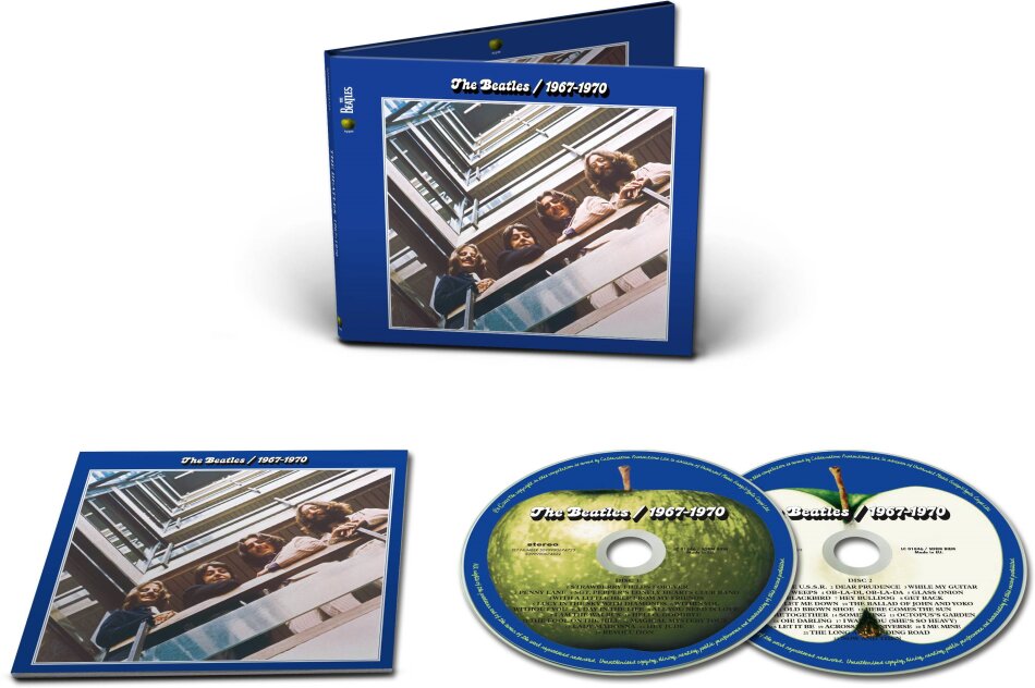 The Beatles - 1967-1970 (Blue Album) 2023 Reissue, 2 CDs