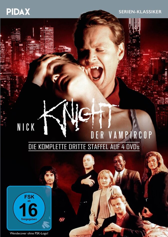 Nick Knight, der Vampircop - Staffel 3 Pidax Serien-Klassiker, 4 DVD