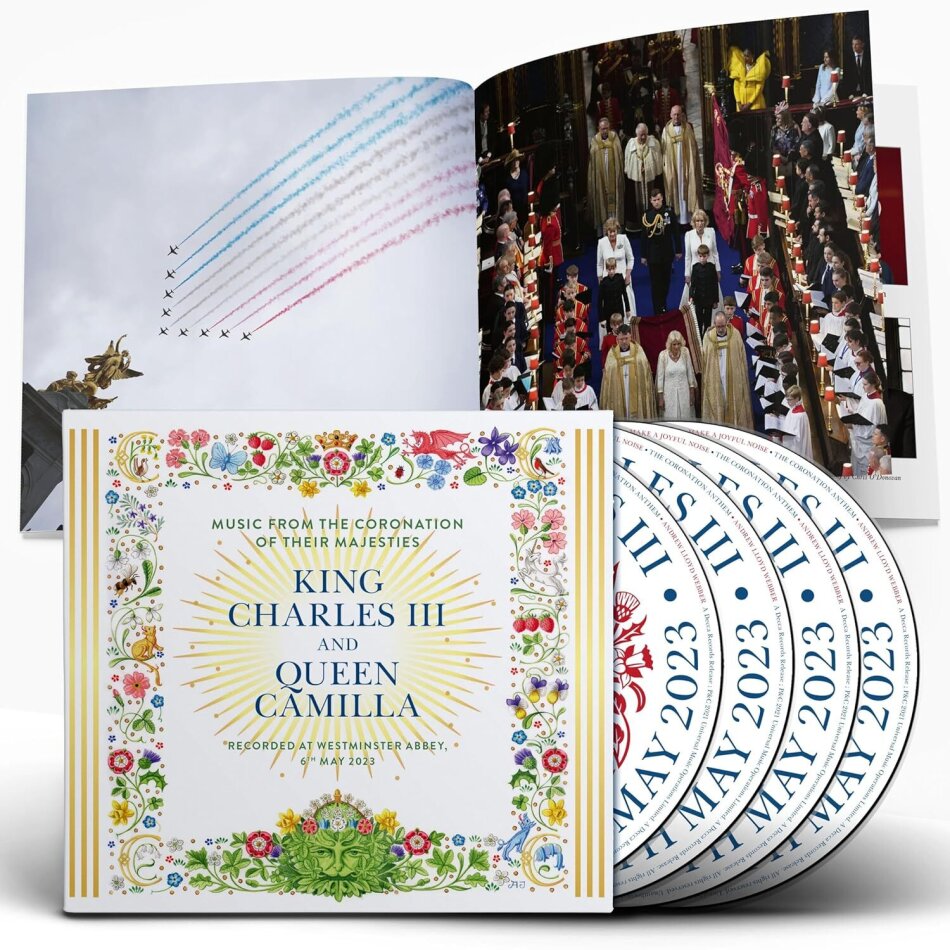 Music From The Coronation Of Their Majesties King Charles III And Queen Camilla Deluxe Edition, 4 CDs