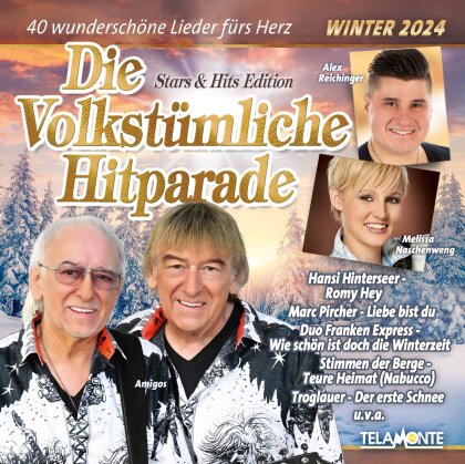 Die Volkst&uuml;mliche Hitparade Winter 2024 (2 CDs)