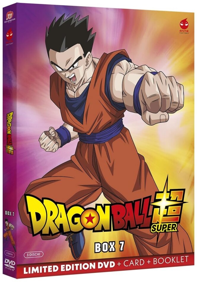 Dragon Ball Super - Box 7 + Card, + Booklet, Edizione Limitata, 3 DVD