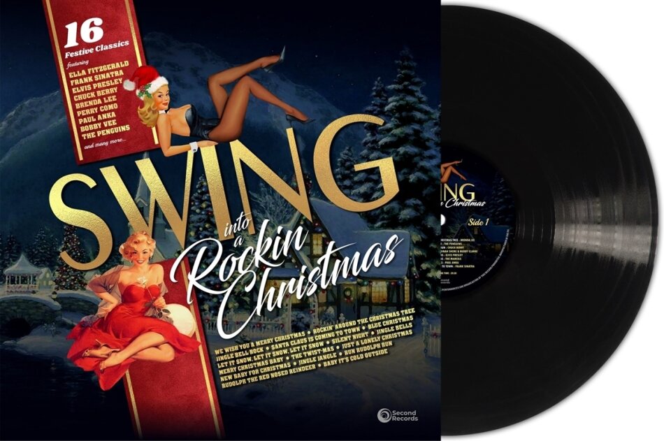 Swing Into A Rocking Christmas LP
